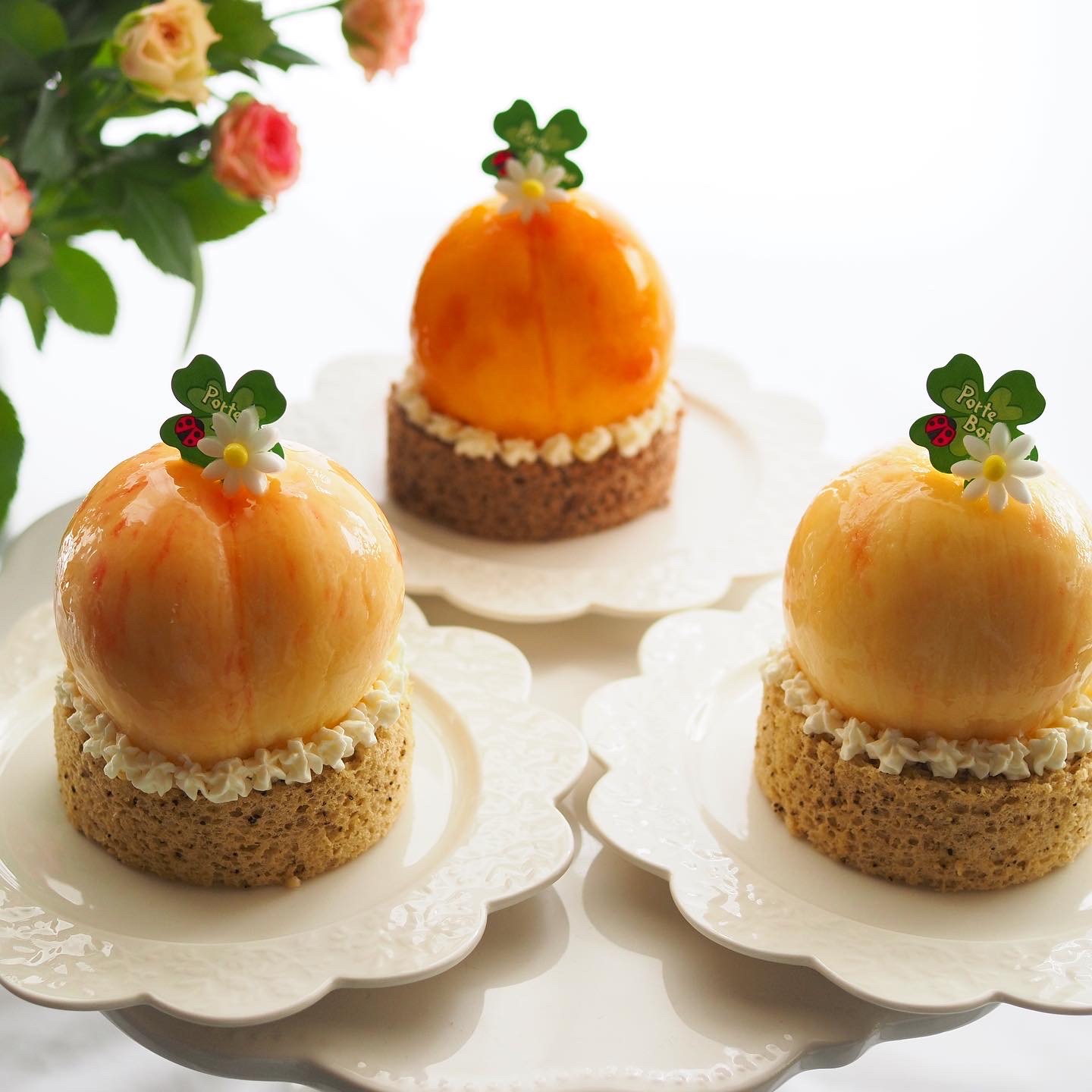 丸ごとピーチケーキ🍑