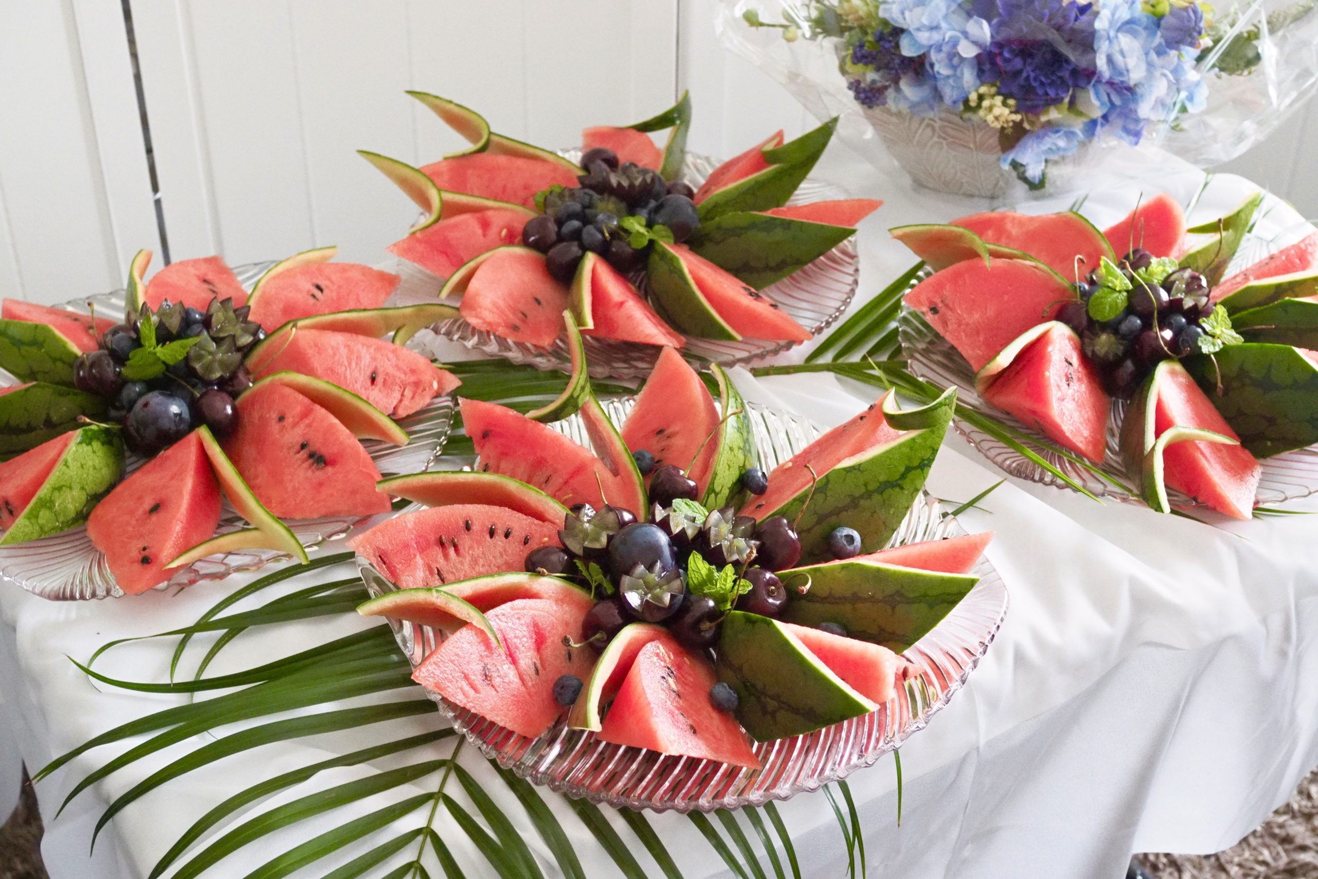 スイカ🍉赤と黒のスタイリッシュアレンジ